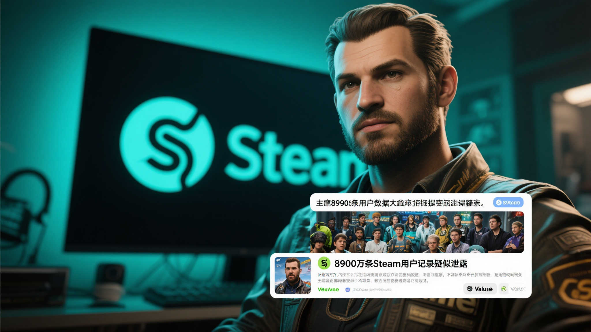 引言：Steam用户数据泄露传闻引发热议
